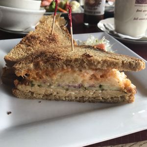 Vegan reuben at Organic Oasis in Anchorage