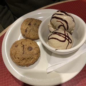 Vegan cookies & ice cream  at Organic Oasis in Anchorage