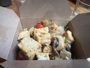 Leftover Pad Kee Mao - Drunken Noodles  at Thai Peacock in Portland