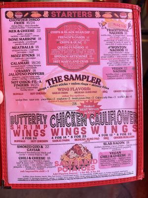 Mekelburg’s menu combined with Guevara’s, March 2025  at Guevara's - Domino Park in Brooklyn