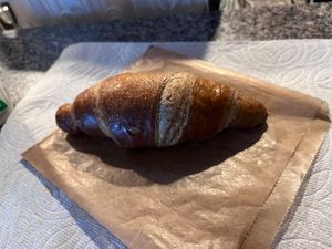 Raspberry Elderflower Vegan Croissant   at Coffee Lab in Crested Butte