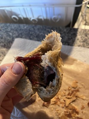 Raspberry Elderflower jam  at Coffee Lab in Crested Butte