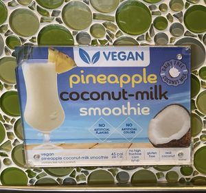 Pineapple Coconut-Milk Smoothie   at Menchie's Frozen Yogurt in Cedar Falls