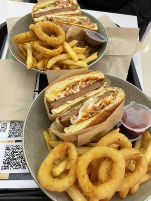 Beef rodeo box was yummy!  at Smiley Vegan Rundle Mall in Adelaide