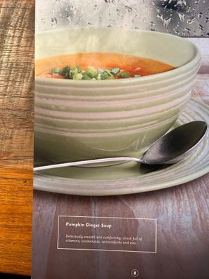 Pumpking soup with coco  at Earth Market in Enschede