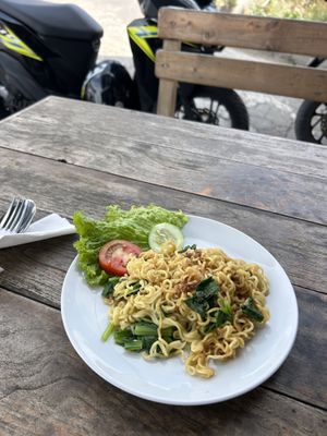 Noodles  at Kusuma Kitchen in Ngadisari