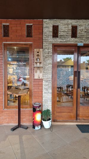 Outside. Open 7am-10pm at Kusuma Kitchen in Ngadisari