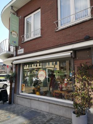 Outside at Sappig in Hasselt