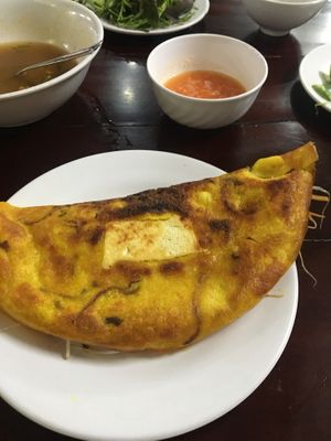 Banh Xeo at Bo De  in Nha Trang