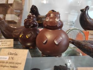 Vegan choc at La Cabosse Enchantée in La Rochelle