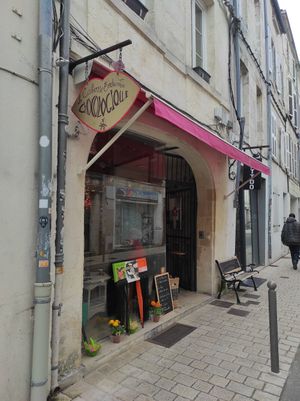 Facade at La Cabosse Enchantée in La Rochelle
