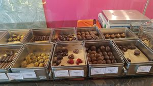 Pralines at La Cabosse Enchantée in La Rochelle
