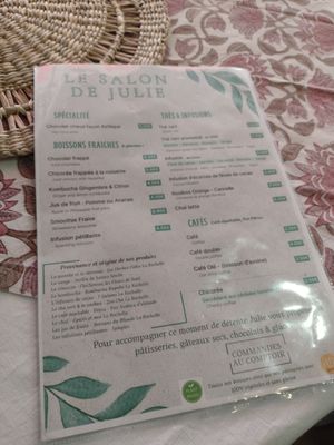 All dairy free at La Cabosse Enchantée in La Rochelle