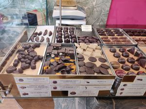 Pralinés at La Cabosse Enchantée in La Rochelle