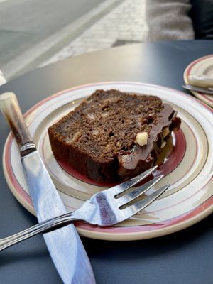 Holiday spices cake!  at La Cabosse Enchantée in La Rochelle