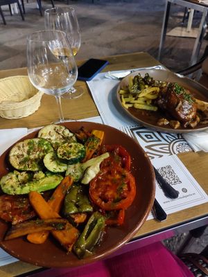 Légumes grillés (mon ami mange de la viande) at Taberna La Alquería in Cordoba