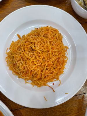 Fried meehoon at Penang Delight in Penang