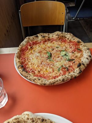 Vegan Margherita at Rudy's Neapolitan Pizza in Sheffield