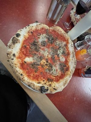   at Rudy's Neapolitan Pizza in Sheffield