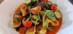 Gnocchi Nuvola (vegan) at Carpenters Arms in Newark