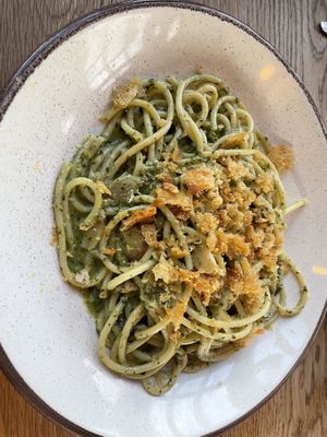 Pesto pasta  at Carpenters Arms in Newark