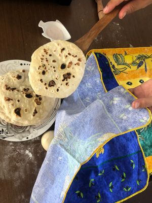 We do everything in house, for sustainability reasons, it also helps us keep in control of what we are feeding our guests.

We are from seed to plate & farm to table.
 at Green Life Market in Sarande