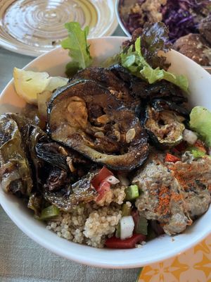 Budda Bowl   at Green Life Market in Sarande