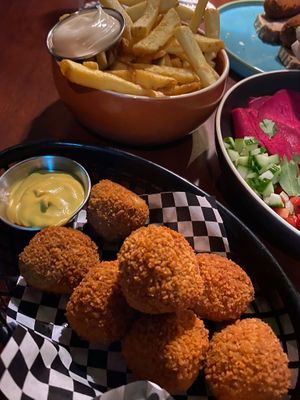 Bitterballen. Yum!! at Seventy Seven in Middelburg