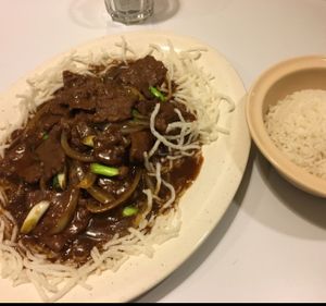 the Mongolian delight. so good!!! at Loving Hut in Addison