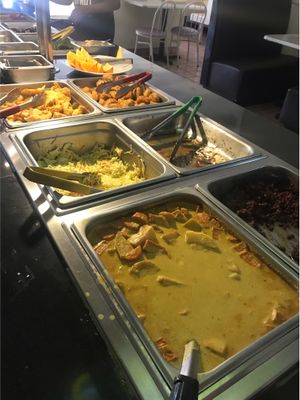 Buffet  at Loving Hut in Addison