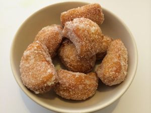Donut holes
 at Loving Hut in Addison