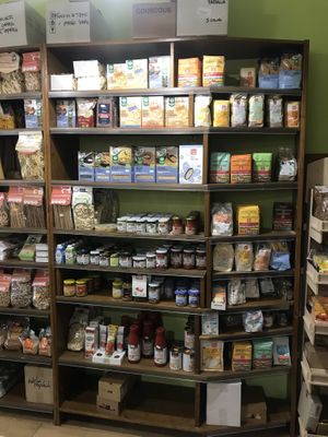 Pasta and sauces  at La Gallina Cubista in Pontremoli