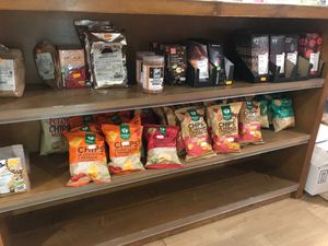 snacks at La Gallina Cubista in Pontremoli