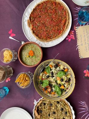 organic, vegan, gluten free delights at A Bedat Life in Saint-aubin-de-branne