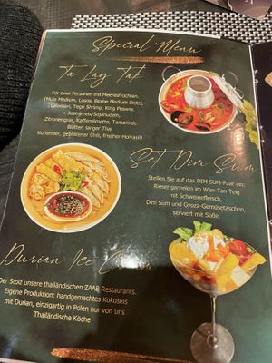 Menu 5  at Zaab in Kolobrzeg