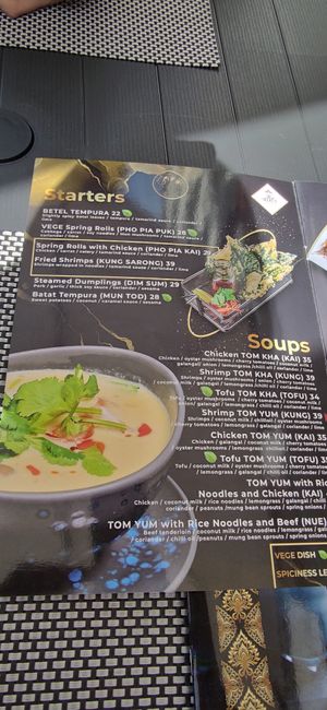 Starters at Zaab in Kolobrzeg