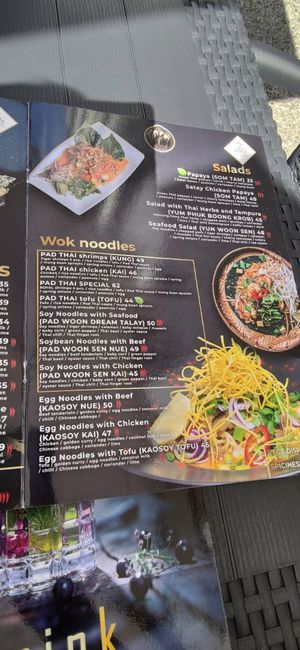Noodles at Zaab in Kolobrzeg