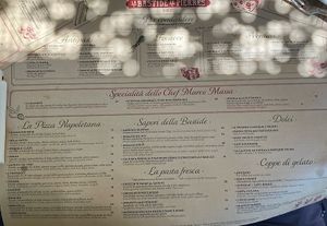 Carte du restaurant   at La Bastide de Pierres in Gordes