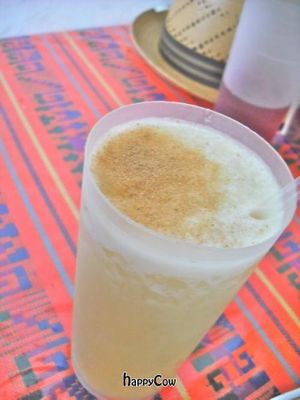Horchata at Teotl Amayetzin - Cocina Artesanal Prehispanica in Cholula