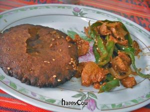 Tlacoyo at Teotl Amayetzin - Cocina Artesanal Prehispanica in Cholula