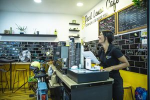  at Pearl Lemon Cafe in South West London