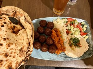  at Hummus Bar - Váci in Budapest