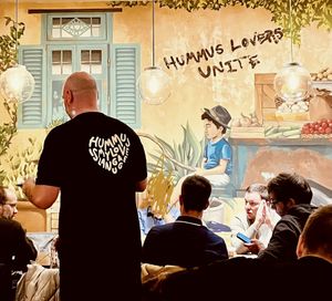   at Hummus Bar - Váci in Budapest