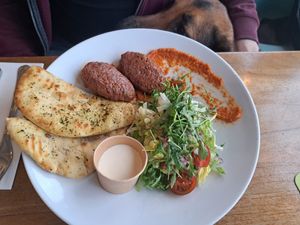 Vegan kebab at Oase Domburg in Domburg