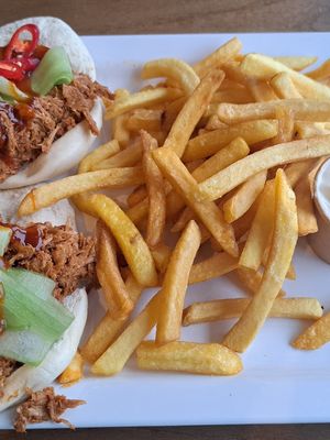 Vegan pulled pork at Oase Domburg in Domburg