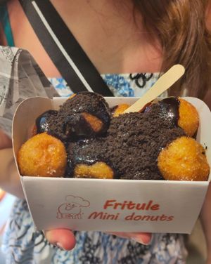 Yummy vegan doughnuts at Jeti Sweet House Zadar in Zadar