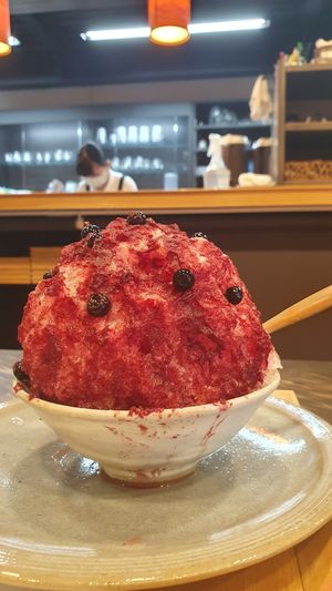 Ice cream (this one isn't vegan! Ask the staff for options) at Craft & Japanese Style Café Takumikan in Hirosaki