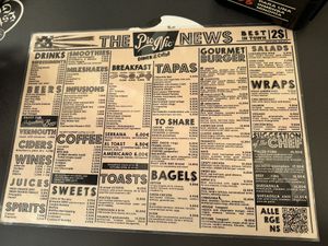 Full menu   at PicNic in Velez-malaga