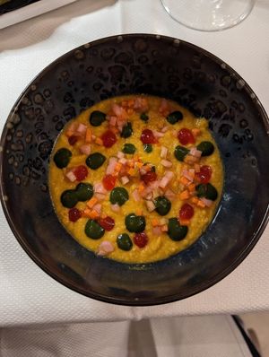 Soup at L'Evangelista Ristorante & Enoteca in Verona