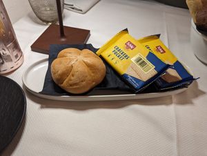 Gluten free bread at L'Evangelista Ristorante & Enoteca in Verona